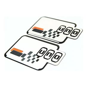 Emblema Adesivo Resinado Fiat Uno Sporting Rs23 Fgc