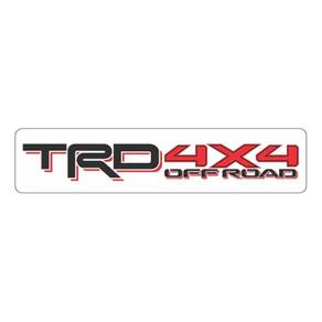 Emblema Adesivo Resinado Toyota Trd 4X4 Off Road Rs09