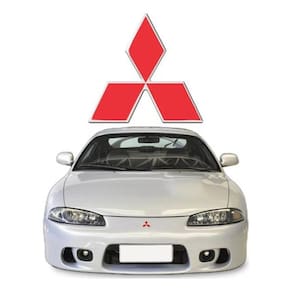 Adesivo Mitsubishi Capo Eclipse Resinado Fro01