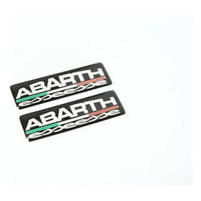 Emblema Adesivo Resinado Fiat Abarth Esseensse Coluna 07 Fk