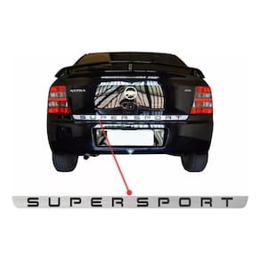 Adesivo Faixa Traseira Astra Ss Super Sport Emblema R547