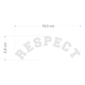 Adesivo Respect Up Tsi Mpi Pepper Vidro Traseiro Emblema
