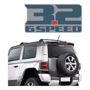 Adesivo Traseiro Troller 3.2 6Speed 2015 35 Fk Cor Padrão