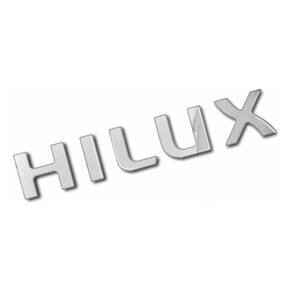 Adesivo Toyota Hilux Santo Antonio Resinado Hlrs02 Cromado