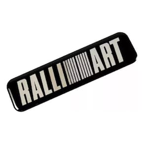 Adesivo Ralliart Resinado 2,6X10 Cms Rs35 Fk