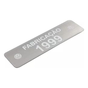Adesivo Etiqueta Ano Fabricação Compatível Volkswagen 1999