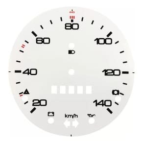 Adesivo Velocímetro Painel Fusca A 1980 140Km