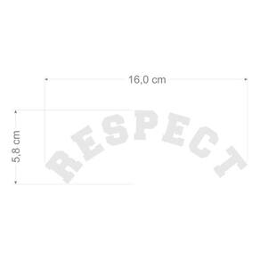 Adesivo Respect Up Tsi Mpi Pepper Vidro Traseiro Emblema
