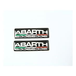 Emblema Adesivo Resinado Fiat Abarth Esseesse Coluna Rs07