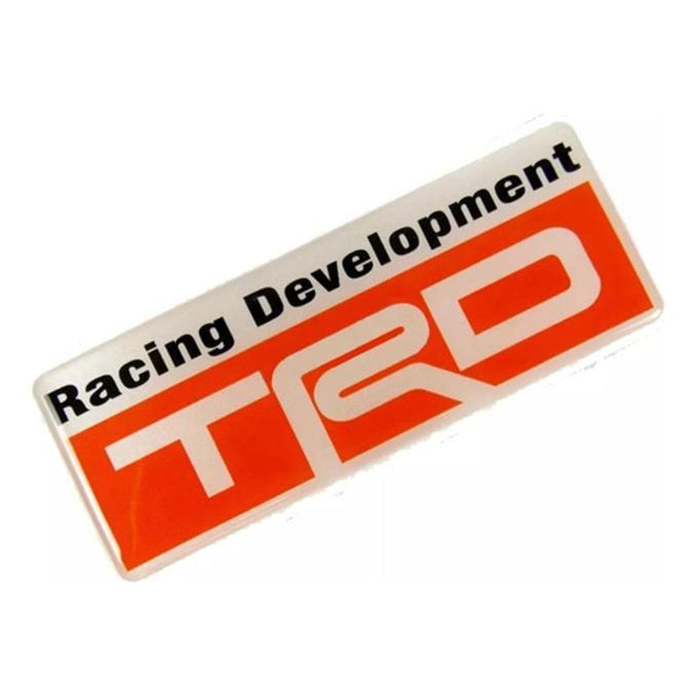 Emblema Adesivo Resinado Toyota Trd Rs10 Fk