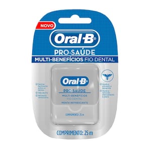 Fio Dental Oral B Pro Saúde com 25m com 1 Unidade