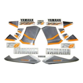 Yzfr61999 Prata Preta R699Pp Emblema Gráfico R6