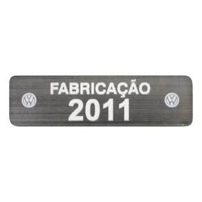 Adesivo Etiqueta Ano Fabricação Compatível Volkswagen 2011