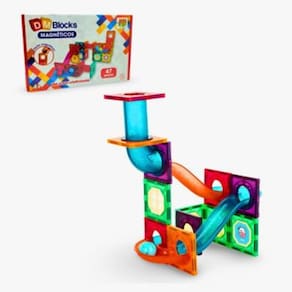 DM Blocks 47 Pecas DM Toys Blocos de Montar Magneticos Jogo de Encaixe Brinquedo Recreativo