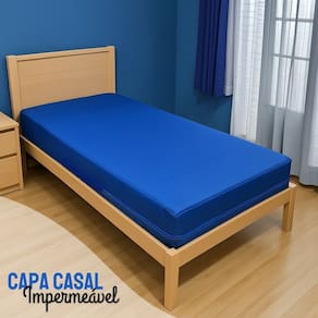 Capa Impermeável Para Colchão Casal Feita Em Napa Hospitalar