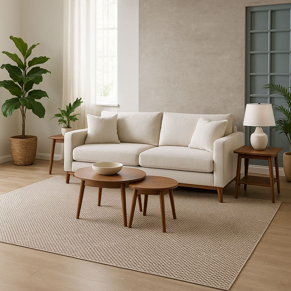 Tapete Sisal Noronha Com Juta 150x200cm - 009