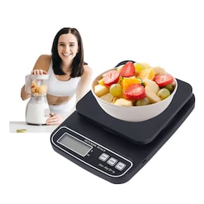 Balança De Cozinha Digital Visor LCD Nutrição Tara Inteligente Precisão de 1g Max de Peso 5Kg