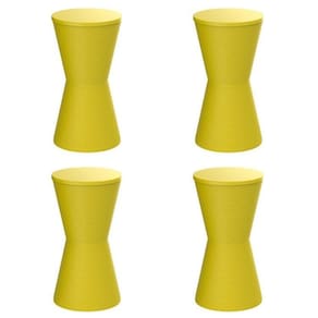 Conjunto com 4 Banquetas Dub Limão Siciliano