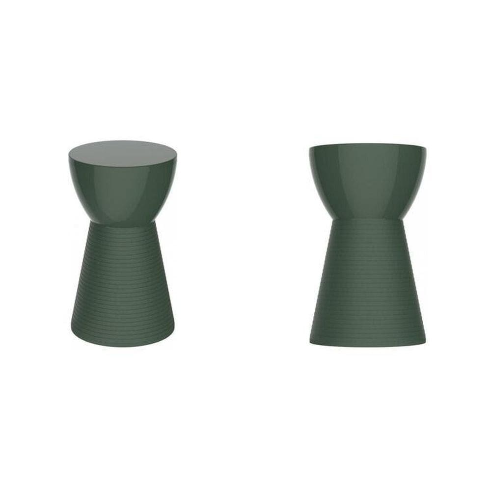 Conjunto com 2 Banquetas Verde Alecrim
