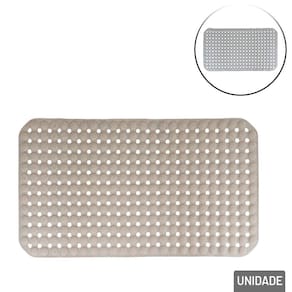 Tapete Para BOX com Ventosa 67x37cm Color - Tudo em Caixa