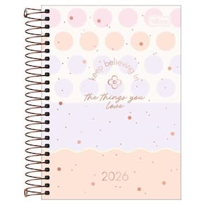 Agenda Diária 2026 Espiral M5 176Fls Soho Poa Tilibra