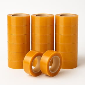 Kit 20 Fitas Adesiva Larga Durex Laranja 250M Embalagem