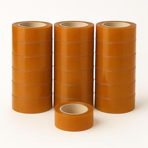 Kit Fita Adesiva Larga Durex 1-20 Unidades Laranja 250M