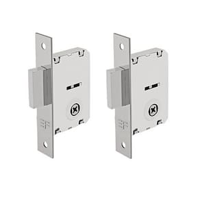 Trava De Segurança Tetra 3f 430 Dupla Inox Cromado