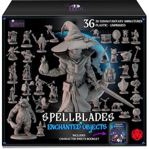 DND Miniatures Wildspire Spellblades & Enchanted Objects 28 mm