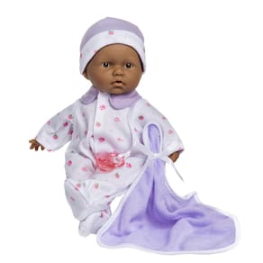 Boneca JC Toys La Baby Hispanic 28cm com acessórios
