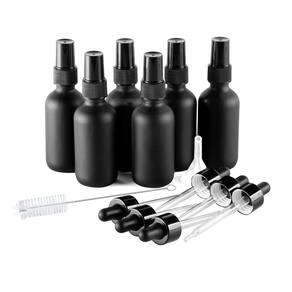 Frascos de spray e conta-gotas com atomizador de coquetel, coloque uma barra acima