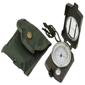 Bússola de mira prismática Sona Military com bolsa
