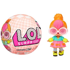 Boneca colecionável L.O.L. Surprise! 707 Neon QT com 7 surpresas