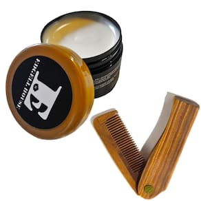 Conjunto de presentes Edgell House Clay Pomade & Folding Comb para homens