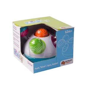 Brinquedo para bebês Fat Brain Toys Klickity com exploração sensorial