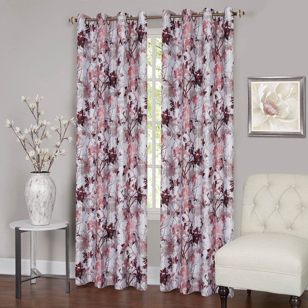 Painéis de cortina de janela Achim Home Decor Tranquil Blackout