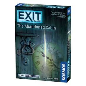 Exit: O jogo Family Escape Room baseado em cartas Abandoned Cabin
