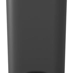 Lixeira De Piso Square Pedal Plastico 20l 42x32x22cm - Preto