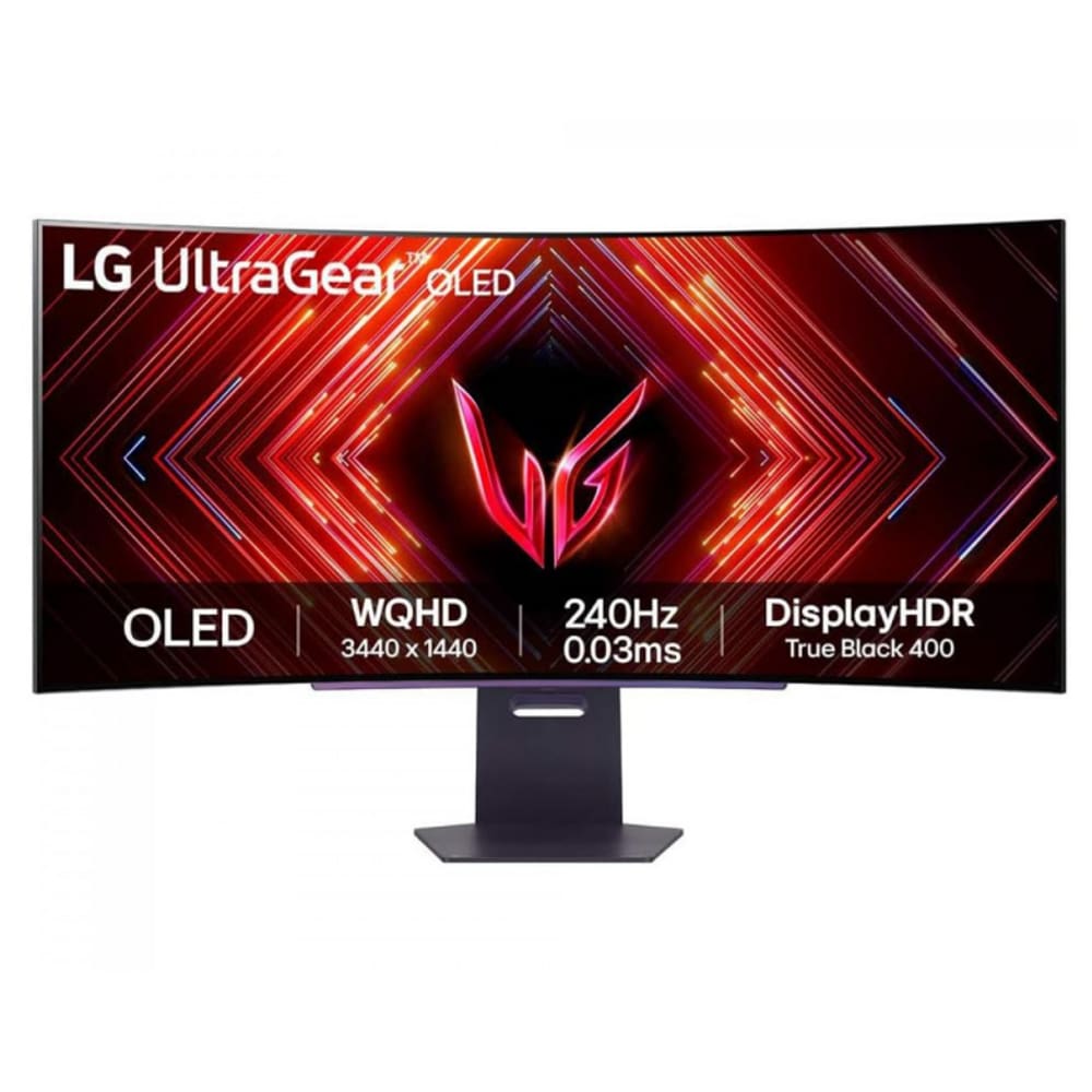 Monitor Gamer LG UltraGear OLED Curvo 45”, QHD, 45GS95QE-B