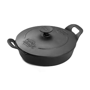 Travessa Estilo Redonda Tampa Ferro Panela Mineira 18cm 0,9L