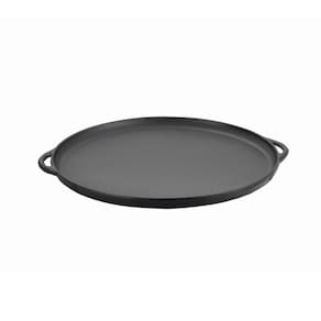 Forma Para Assar Pizza Alça de Ferro Panela Mineira 35x1,5cm