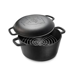 Panela Defumação MG Ferro Fundido PanelaMineira 28x16cm 8,2L
