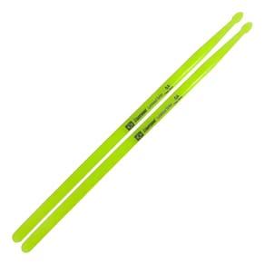 Baqueta Para Bateria Luminous Fiber Neon Verde 5a Liverpool
