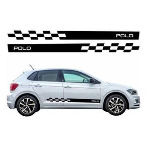 Adesivo Faixa Lateral Polo Volkswagen Compatível F968