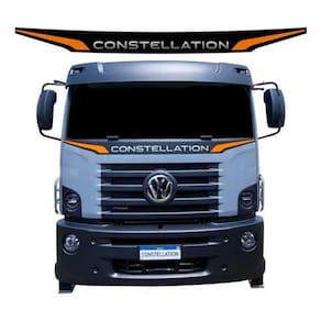 Faixa Adesiva Constellation Caminhão 2023 Volkswagen Laranja