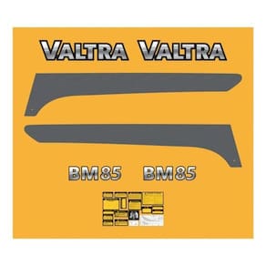 Kit Adesivo Compatível Trator Valtra Bm85 Completo+ Etiqueta