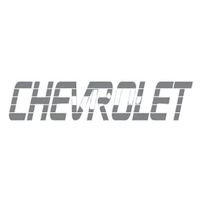 Adesivo Chevrolet D20 Tampa Traseira Cinza D2007 Fk