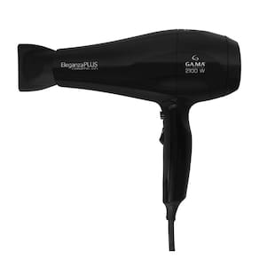 Secador de Cabelo Gama Eleganza Plus Ceramic Ion com 02 Velocidades e 2100W Preto - SECELEGANZA
