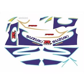 Kit Adesivos Decorativos Suzuki Gsxr 750 2000 Alstare Moto
