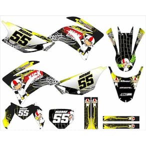 Adesivos Moto Trilha Xtz 250 Lander 20Mm Personalizado Lm103